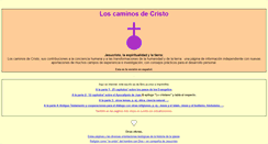 Desktop Screenshot of caminosdecristo.net